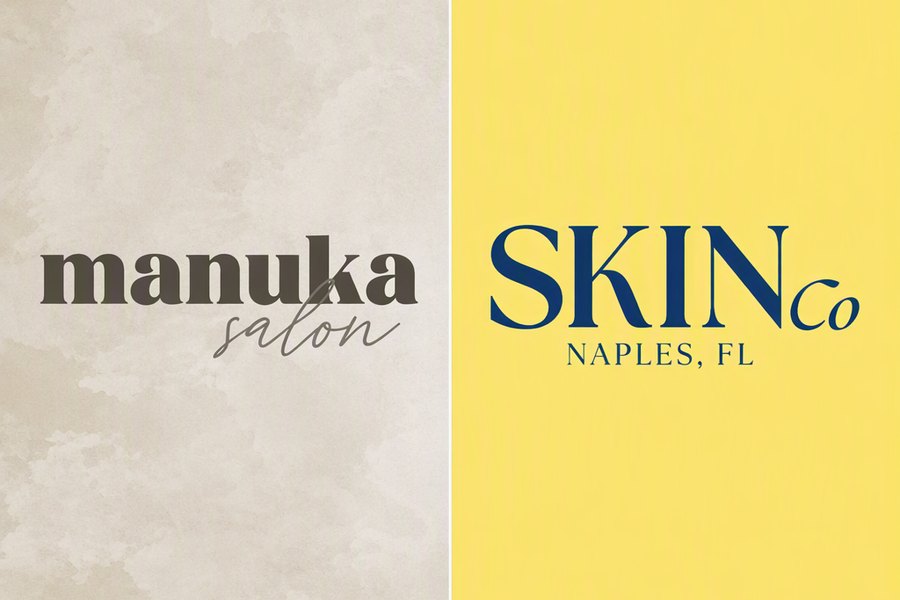 Manuka Salon and SkinCo Naples logos